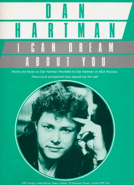 Dan Hartman I Can Dream About You Sheet Music